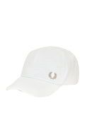 Fred Perry Berretto con Visiera Pique Classic Unisex HW6726 - Bianco