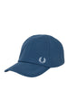 fred perry berretto con visiera pique classic unisex hw6726 blu 5763374