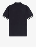 Fred Perry Polo Single Tipped Uomo M2 - Blu