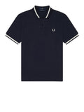 Fred Perry Polo Single Tipped Uomo M2 - Blu