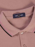 Fred Perry Polo Twin Tipped Uomo M3600 - Rosa