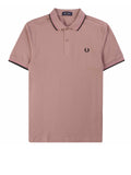 Fred Perry Polo Twin Tipped Uomo M3600 - Rosa