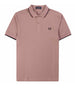 fred perry polo twin tipped uomo m3600 rosa 9298988