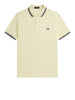 fred perry polo twin tipped uomo m3600 cream avorio 5135357