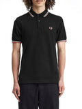 Fred Perry Polo Twin Tipped Uomo M3600 - Nero