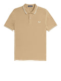 Fred Perry Polo Twin Tipped Uomo M3600 - Beige