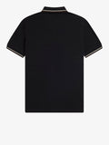 Fred Perry Polo Twin Tipped Uomo M3600 - Nero