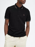 Fred Perry Polo Twin Tipped Uomo M3600 - Nero