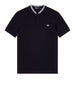 fred perry polo bomber collar uomo m4526 nero 7332839