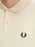 Fred Perry Polo Plain Uomo M6000 - Beige