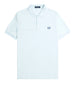 fred perry polo plain uomo m6000 celeste 8229355