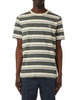 fred perry t shirt stripe avorio uomo m6557 verde 3311122