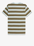 Fred Perry T-shirt Stripe Uomo M6557 - Verde