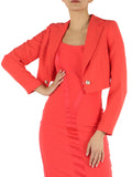 Guess Blazer Moira Short Donna 4RGN057000A - Rosso