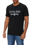 Guess T-shirt 1981 Uomo M4GI27J1314 - Nero