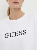 Guess T-shirt Athena Maxi Donna V4GI12KC641 - Bianco