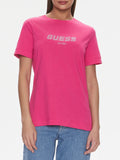 Guess T-shirt Eleanora Donna V4RI10K8HM4 Pink Berry - Fuxia