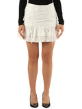 Guess Gonna Mini Zoe Ruffle Donna W4GD86WAF10 - Bianco