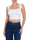 Guess Top Zoe Corset Donna W4GH79WAF10 - Bianco