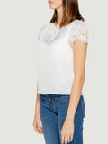 Guess Blusa Top Guendalina Donna W4GH86WD8G2 - Bianco