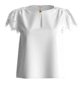 Guess Blusa Top Guendalina Donna W4GH86WD8G2 - Bianco