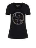 Guess T-shirt 4G Logo Donna W4GI29J1314 - Nero