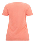 Guess T-shirt Slubby Donna W4GI66KC8T0 Pesca Chiara - Arancione