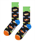 Happy Socks Calzini Car Uomo CAR01-9300 - Nero