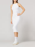 Hinnominate Vestito Longuette Donna HMABW00309 - Bianco