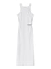 /enhinnominate vestito longuette donna hmabw00309 bianco 8950539