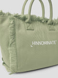 Hinnominate Borsa Shopper Canvas Grande Donna HMACW00006 - Verde