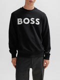 Hugo Boss Felpa Uomo 50487133 - Nero