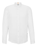 Hugo Boss Camicia Casual Uomo 50489339 - Bianco