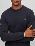 Hugo Boss Pullover Uomo 50498539 - Blu