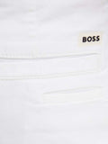 Hugo Boss Pantalone Chino Uomo 50505392 - Bianco