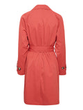 Ichi Trench Donna 20117823 - Rosso