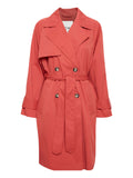 Ichi Trench Donna 20117823 - Rosso