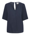 Ichi Blusa Donna 20118679 - Blu