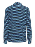 Ichi Camicia Casual Camicia Donna 20120420 Indigo - Blu