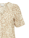 Ichi Camicia Casual Donna 20121189 Sabbia - Beige