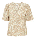 Ichi Camicia Casual Donna 20121189 Sabbia - Beige