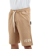 Icon Bermuda Casual Uomo IU8135B Biscotto - Marrone