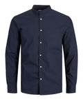 Jack e Jones Camicia Casual Uomo 12205921 Navy Blazer - Blu