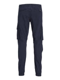 Jack e Jones Pantalone Cargo Uomo 12242264 Dark Navy - Blu