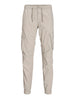 jack e jones pantalone cargo uomo 12242264 silver cloud beige 1453793