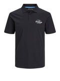 Jack e Jones Polo Uomo 12248621 Black - Nero