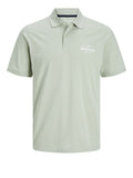 Jack e Jones Polo Orest Uomo 12248621 Desert Sage - Verde