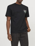 Jack e Jones T-shirt Uomo 12252175 Black - Nero