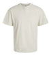 jack e jones t shirt uomo 12252639 moonbeam avorio 9236683