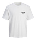 Jack e Jones T-shirt Uomo 12256929 Bright White - Bianco